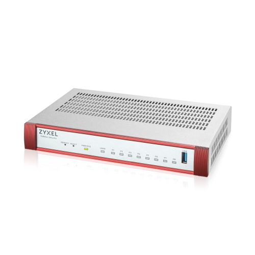 Zyxel USGFLEX 100H firewall per la protezione di rete aziendale, dispositivo standalone senza licenze incluse.