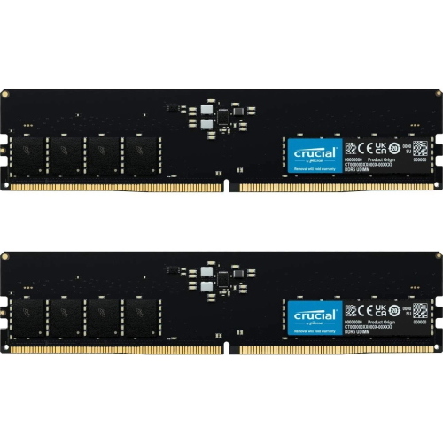 Crucial UDIMM 64GB kit, DDR5-4800, CL40-39-39, 2RX8