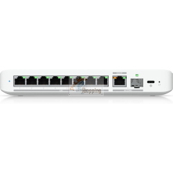 Ubiquiti UniFiSwitch Flex Desktop 2.5G Smart Switch, 8x RJ-45, 1x RJ-45/SFP+, PoE+ PD
