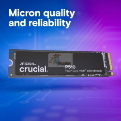 Crucial P510 SSD 2TB M.2 2280 M-Key PCIe 5.0 x4 dissipatore