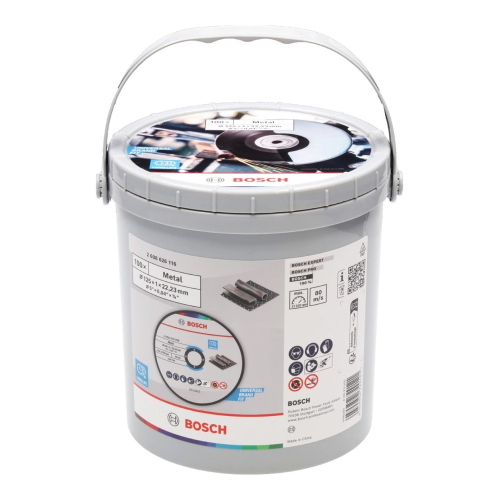 Cubo 100 dischi BOSCH Standard 125x1mm