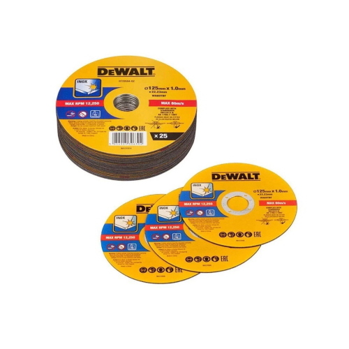 Cubo 25 dischi DeWALT Inox DT20594-QZ 115mm x 1mm