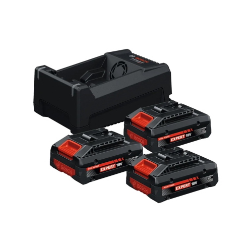 Power Set BOSCH (3 x EXBA18V-40 + GAL12V/18V-80)