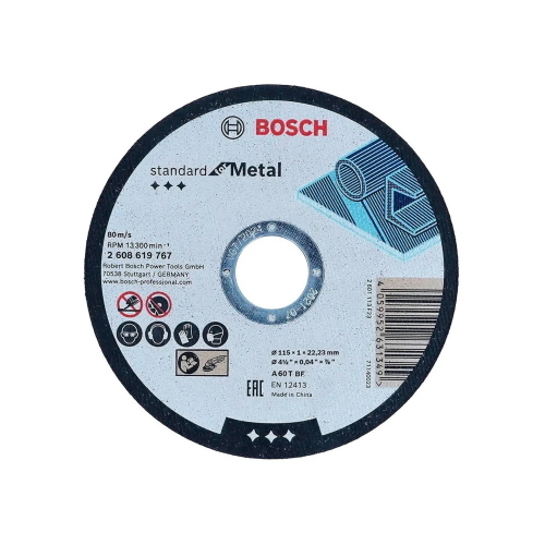 Cubo 100 dischi BOSCH Standard 115x1mm