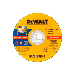 Cubo 100 dischi DeWALT Inox DT20599-QZ 115mm x 1mm