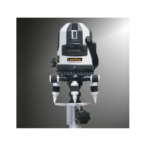 Laser a linee intersecanti verde LASERLINER 032.060L-PowerCross-Laser 5G DLD