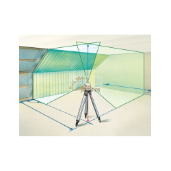 Laser a linee intersecanti verde LASERLINER 032.060L-PowerCross-Laser 5G DLD