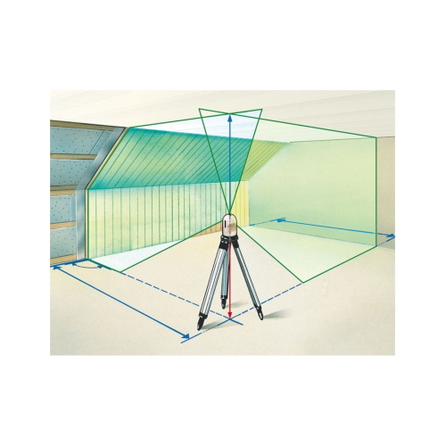 Laser a linee intersecanti verde LASERLINER 032.060L-PowerCross-Laser 5G DLD