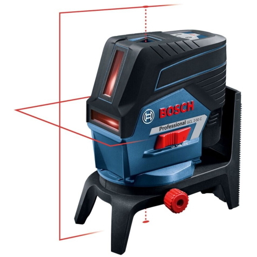 Bosch GCL2-50C linea laser rossa 50m ricevitore RM2 BM3 L-Boxx
