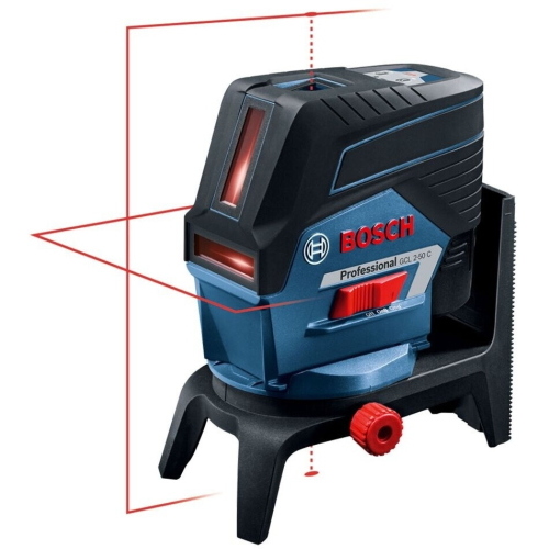 Bosch GCL2-50C linea laser rossa 50m ricevitore RM2 BM3 L-Boxx