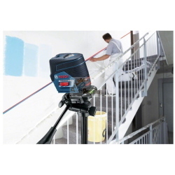 Bosch GCL2-50C linea laser rossa 50m ricevitore RM2 BM3 L-Boxx