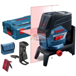 Bosch GCL2-50C linea laser rossa 50m ricevitore RM2 BM3 L-Boxx