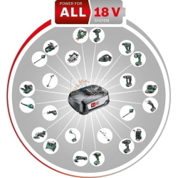 Bosch EasyHedgeCut18-45 a batteria Grass Shear 45cm 2x2Ah 18V Li-Ion
