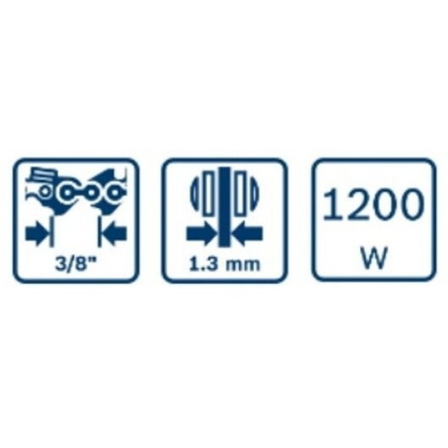 Bosch GAC250 sega a catena 25cm 1200W 12m/s