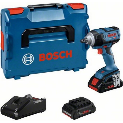 Bosch GDS18V-300 TRAPANO a percussione 18V 2x4Ah L-BOXX 136