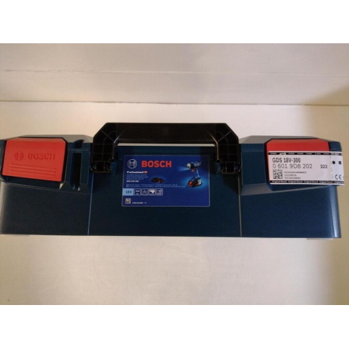 Bosch GDS18V-300 TRAPANO a percussione 18V 2x4Ah L-BOXX 136