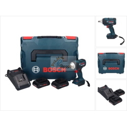 Bosch GDS18V-300 TRAPANO a percussione 18V 2x4Ah L-BOXX 136