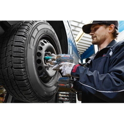 Bosch GDS18V-300 TRAPANO a percussione 18V 2x4Ah L-BOXX 136