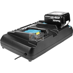 Makita DC18RD caricabatterie doppio 14.4-18V