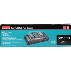 Makita DC18RD caricabatterie doppio 14.4-18V