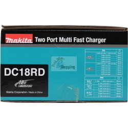 Makita DC18RD caricabatterie doppio 14.4-18V