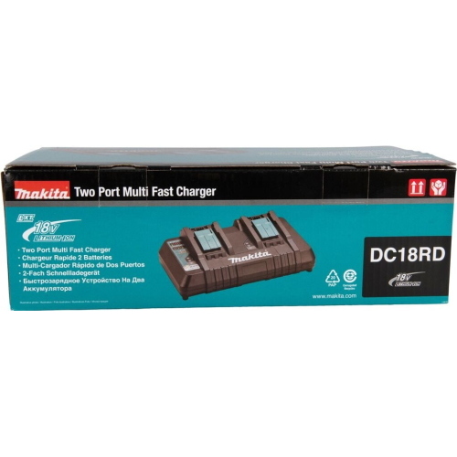 Makita DC18RD caricabatterie doppio 14.4-18V