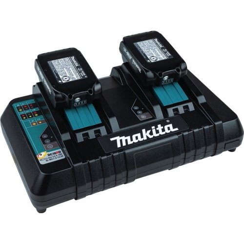 Makita DC18RD caricabatterie doppio 14.4-18V