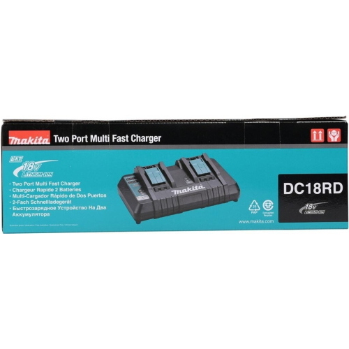 Makita DC18RD caricabatterie doppio 14.4-18V