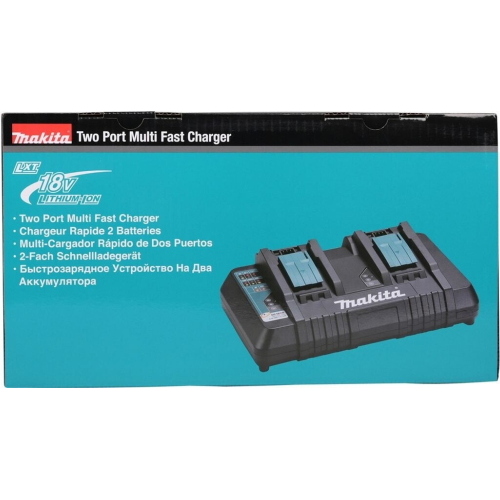 Makita DC18RD caricabatterie doppio 14.4-18V