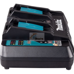 Makita DC18RD caricabatterie doppio 14.4-18V