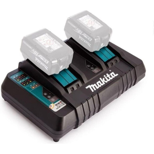 Makita DC18RD caricabatterie doppio 14.4-18V