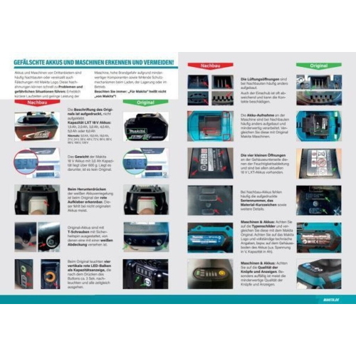 Makita DC18RD caricabatterie doppio 14.4-18V