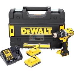 DeWalt DCD791D2-QW trapano avvitatore 18V 2x2Ah Li-Ion TSTAK