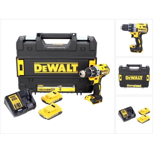 DeWalt DCD791D2-QW trapano avvitatore 18V 2x2Ah Li-Ion TSTAK