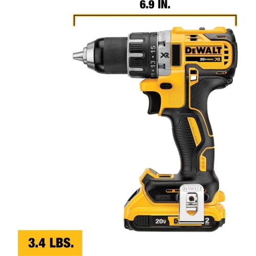 DeWalt DCD791D2-QW trapano avvitatore 18V 2x2Ah Li-Ion TSTAK