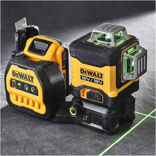 DeWalt DCE089D1G18-QW Laser rotante verde 10m 2Ah 18V Li-Ion