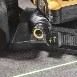DeWalt DCE089D1G18-QW Laser rotante verde 10m 2Ah 18V Li-Ion