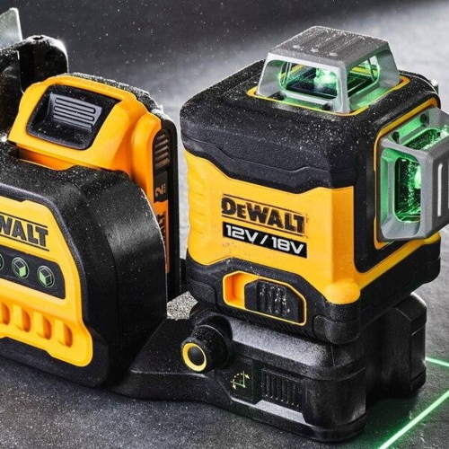 DeWalt DCE089D1G18-QW Laser rotante verde 10m 2Ah 18V Li-Ion