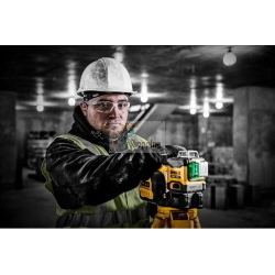 DeWalt DCE089D1G18-QW Laser rotante verde 10m 2Ah 18V Li-Ion