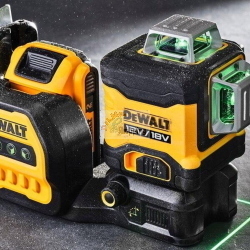DeWalt DCE089D1G18-QW Laser rotante verde 10m 2Ah 18V Li-Ion