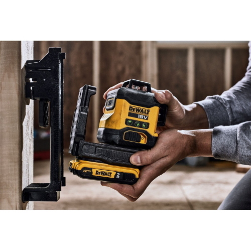 DeWalt DCLE34031D1-QW Laser a croce verde 18V 2Ah Li-Ion con custodia