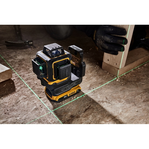 DeWalt DCLE34031D1-QW Laser a croce verde 18V 2Ah Li-Ion con custodia
