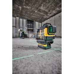 DeWalt DCLE34031D1-QW Laser a croce verde 18V 2Ah Li-Ion con custodia