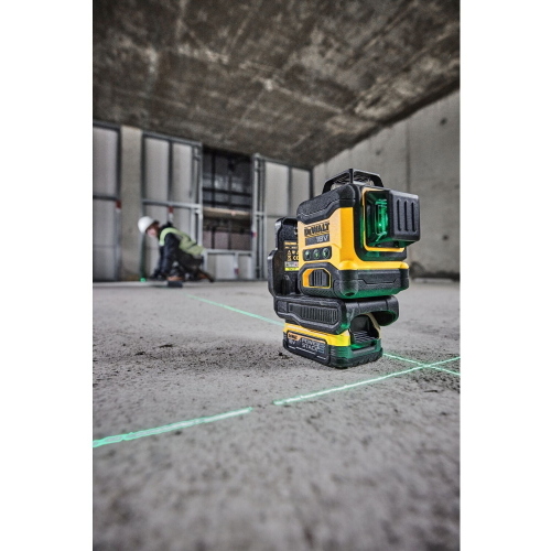 DeWalt DCLE34031D1-QW Laser a croce verde 18V 2Ah Li-Ion con custodia