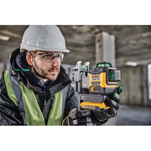 DeWalt DCLE34031D1-QW Laser a croce verde 18V 2Ah Li-Ion con custodia