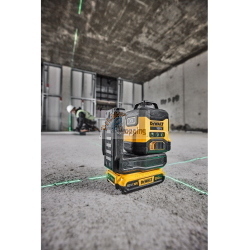 DeWalt DCLE34031D1-QW Laser a croce verde 18V 2Ah Li-Ion con custodia