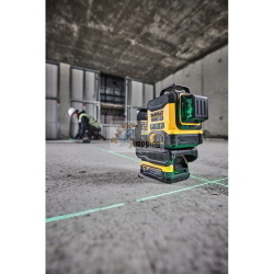 DeWalt DCLE34031D1-QW Laser a croce verde 18V 2Ah Li-Ion con custodia