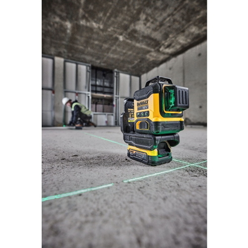 DeWalt DCLE34031D1-QW Laser a croce verde 18V 2Ah Li-Ion con custodia