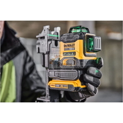 DeWalt DCLE34031D1-QW Laser a croce verde 18V 2Ah Li-Ion con custodia