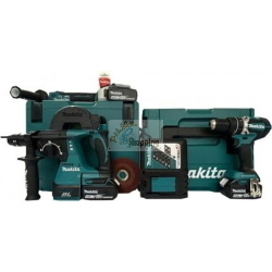 Makita DLX3119TJ combo kit 18V 3x5Ah Li-Ion 2 Makpac